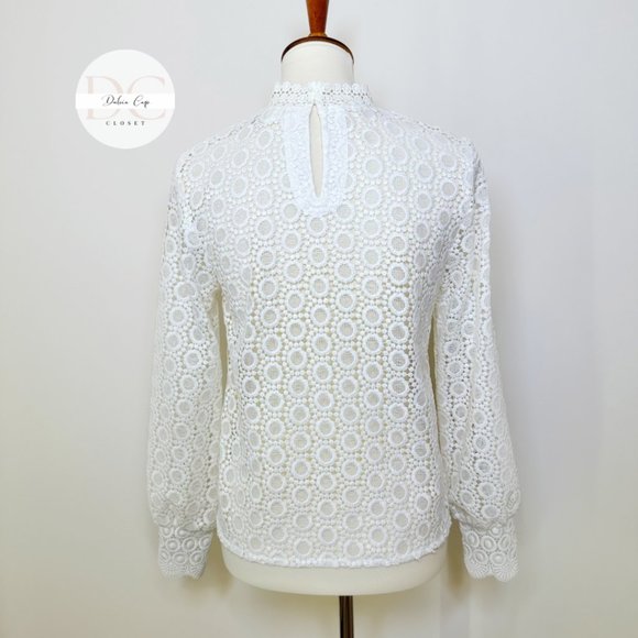 H&M Lace Blouse Size 4 - Picture 5 of 11